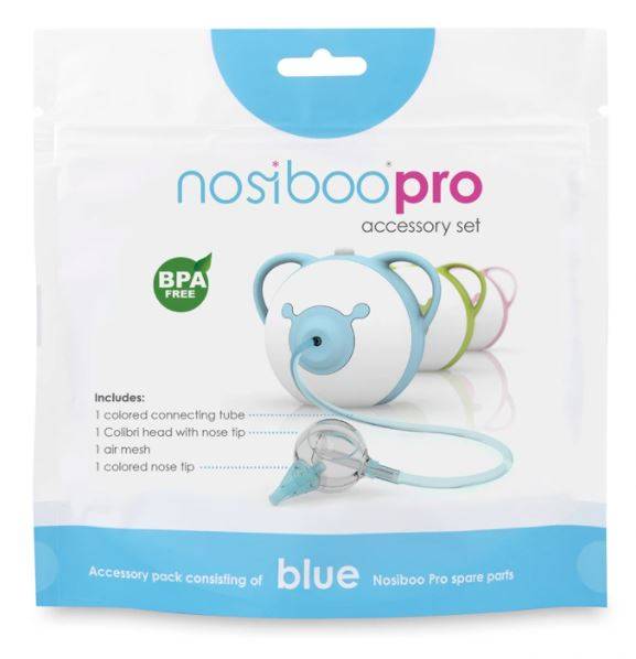 Aksesuāri Elektriskam bērnu deguna aspiratoram Nosiboo Pro/Pro2 Blue