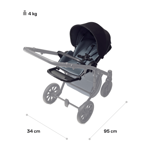 Anex M/Type Pro Casual Green Bērnu rati 2in1