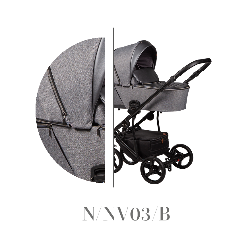 Baby Merc Novis NV03 Bērnu rati 2in1