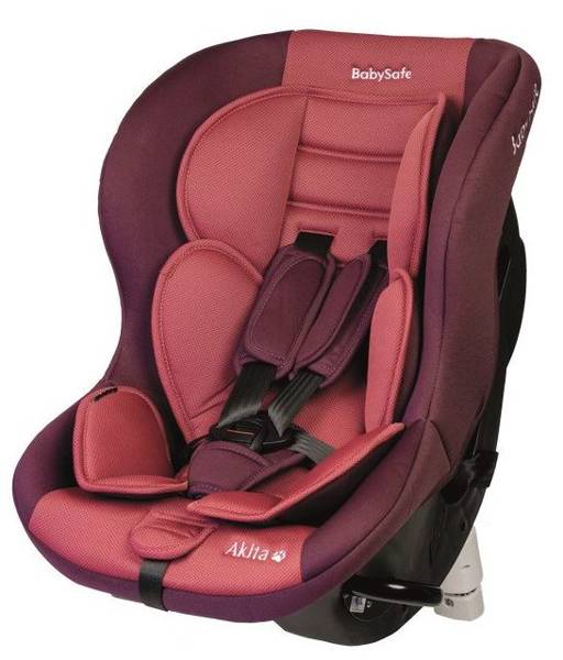 Babysafe Akita Pink Violet Bērnu autosēdeklis 0-18 kg