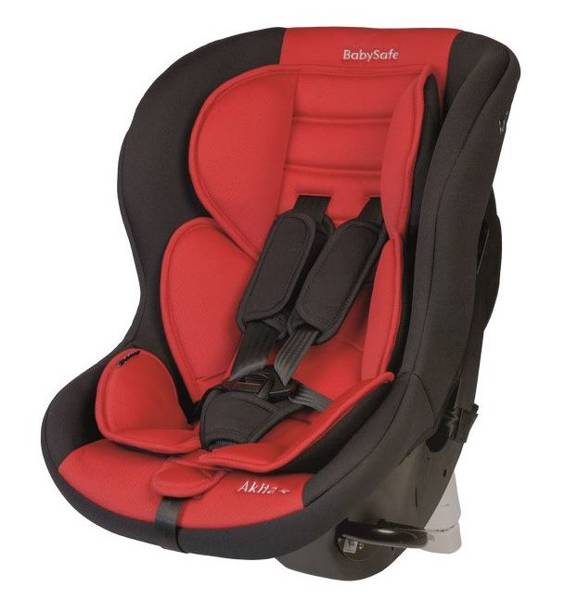 Babysafe Akita Red Black Bērnu autosēdeklis 0-18 kg