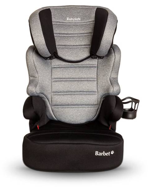 Babysafe Barbet Grey Bērnu autosēdeklis- busteris 15-36 kg