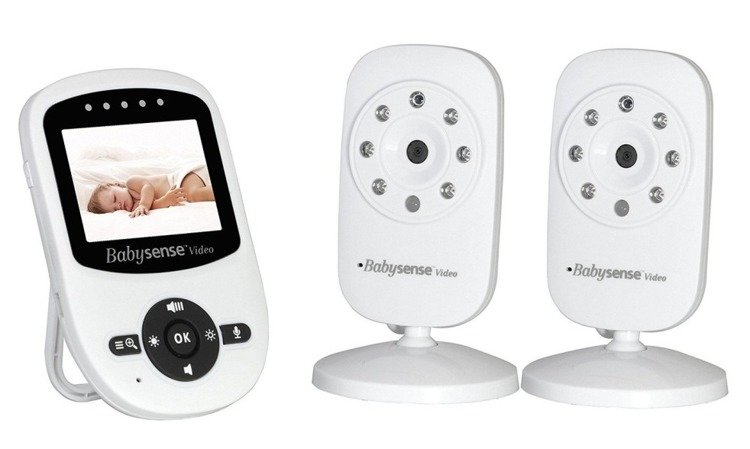 BabySense Video Baby Monitor Z2 Wireless Mobilā video aukle