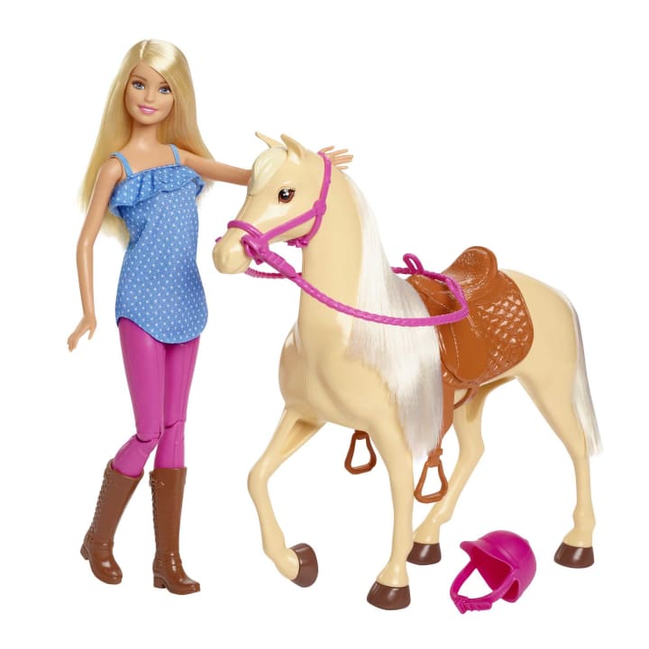 Barbie Doll & Horse lelle ar zirgu FXH13