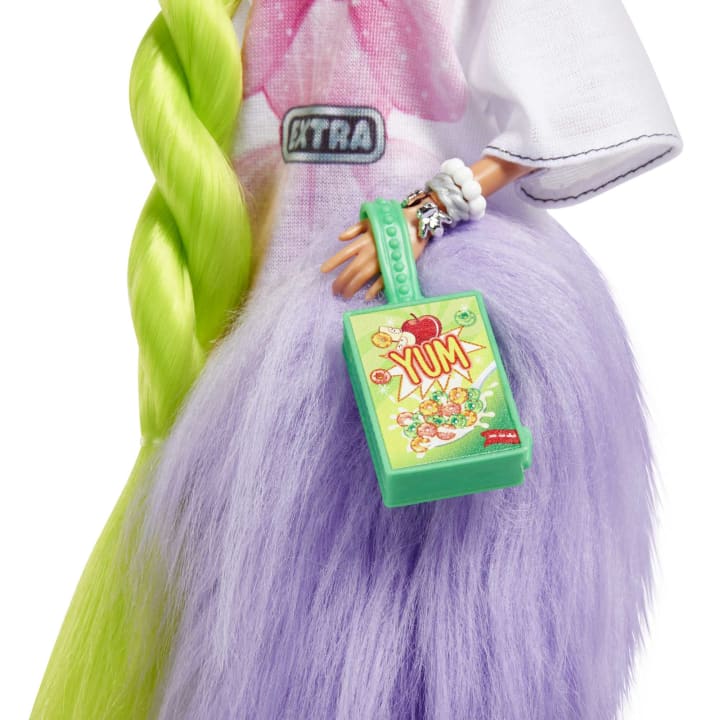 Barbie Extra Doll-Neon Green Hair lelle HDJ44