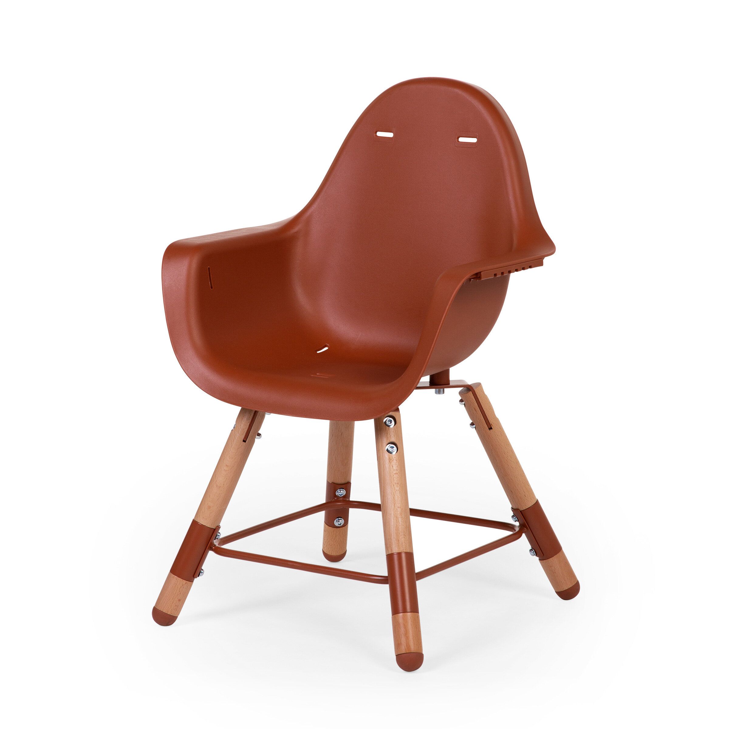 Barošanas krēsls 2in1 Childhome Evolu 2 Natural Rust
