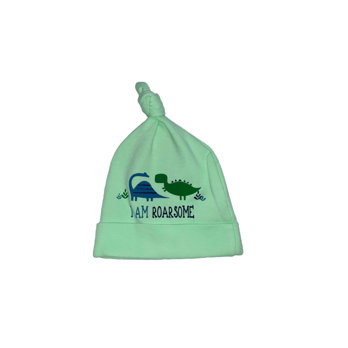 Bembi Dino green Mazuļu cepure 100% kokvilna