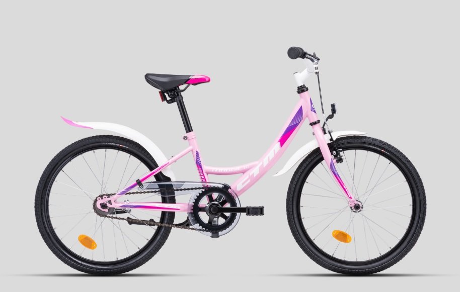 Bērnu divritenis velosipēds CTM Maggie 1.0 Kids Light purple purple 20 collas