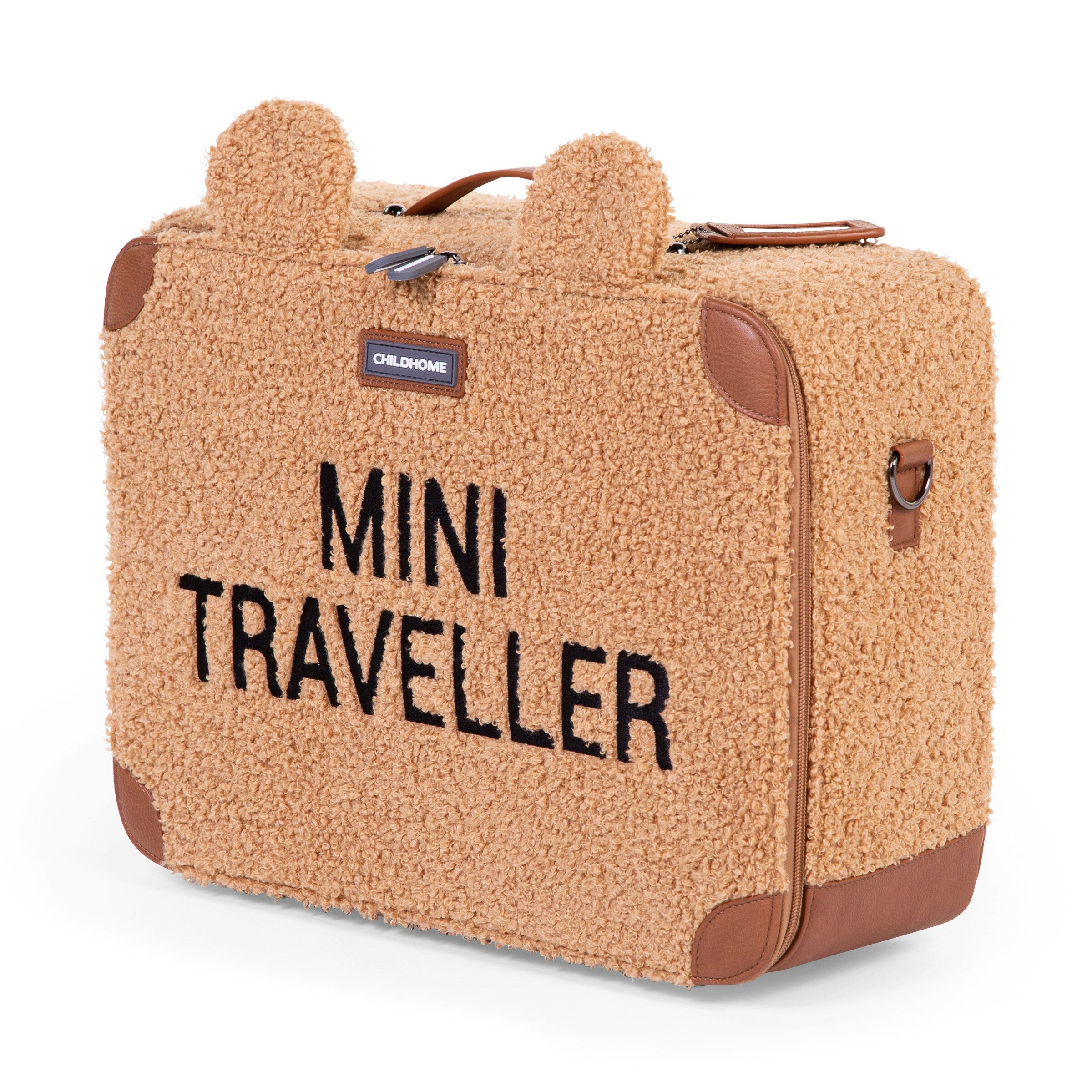 Детский чемодан Childhome Mini Traveller Teddy Brown