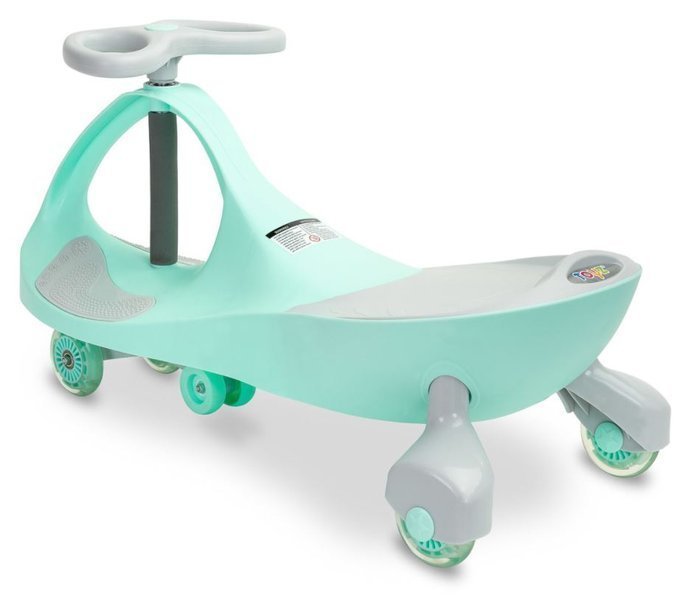 Bērnu mašīna Toyz Spinner ar LED riteņiem Mint