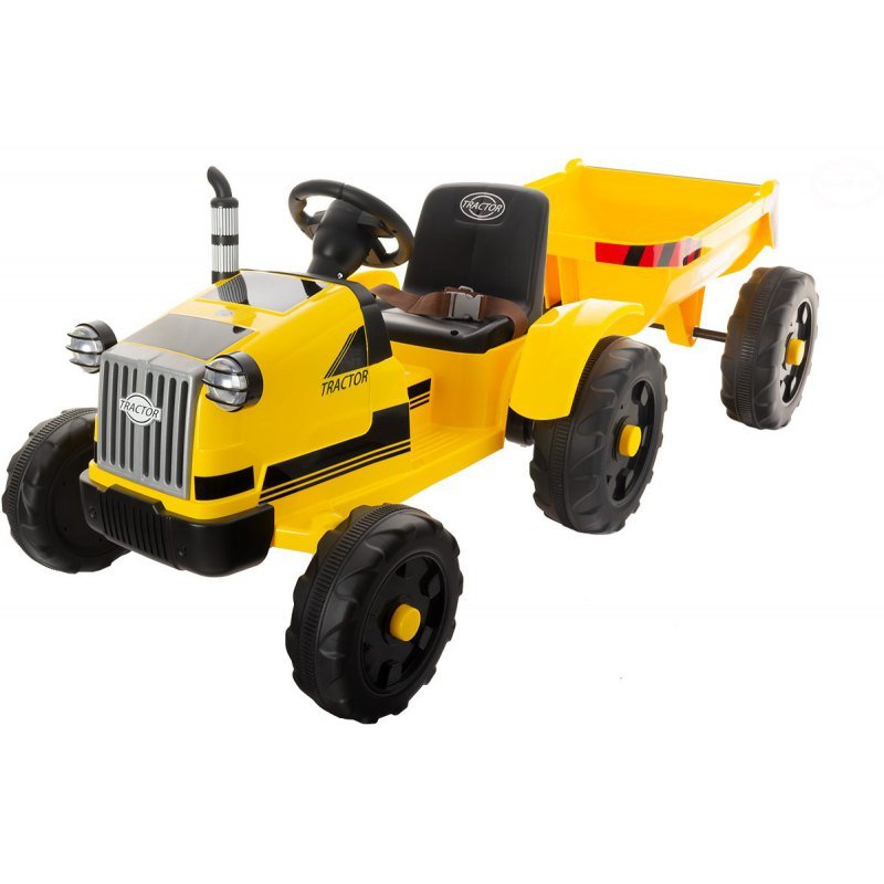 Bērnu Traktors ar piekabi Yellow CH9959