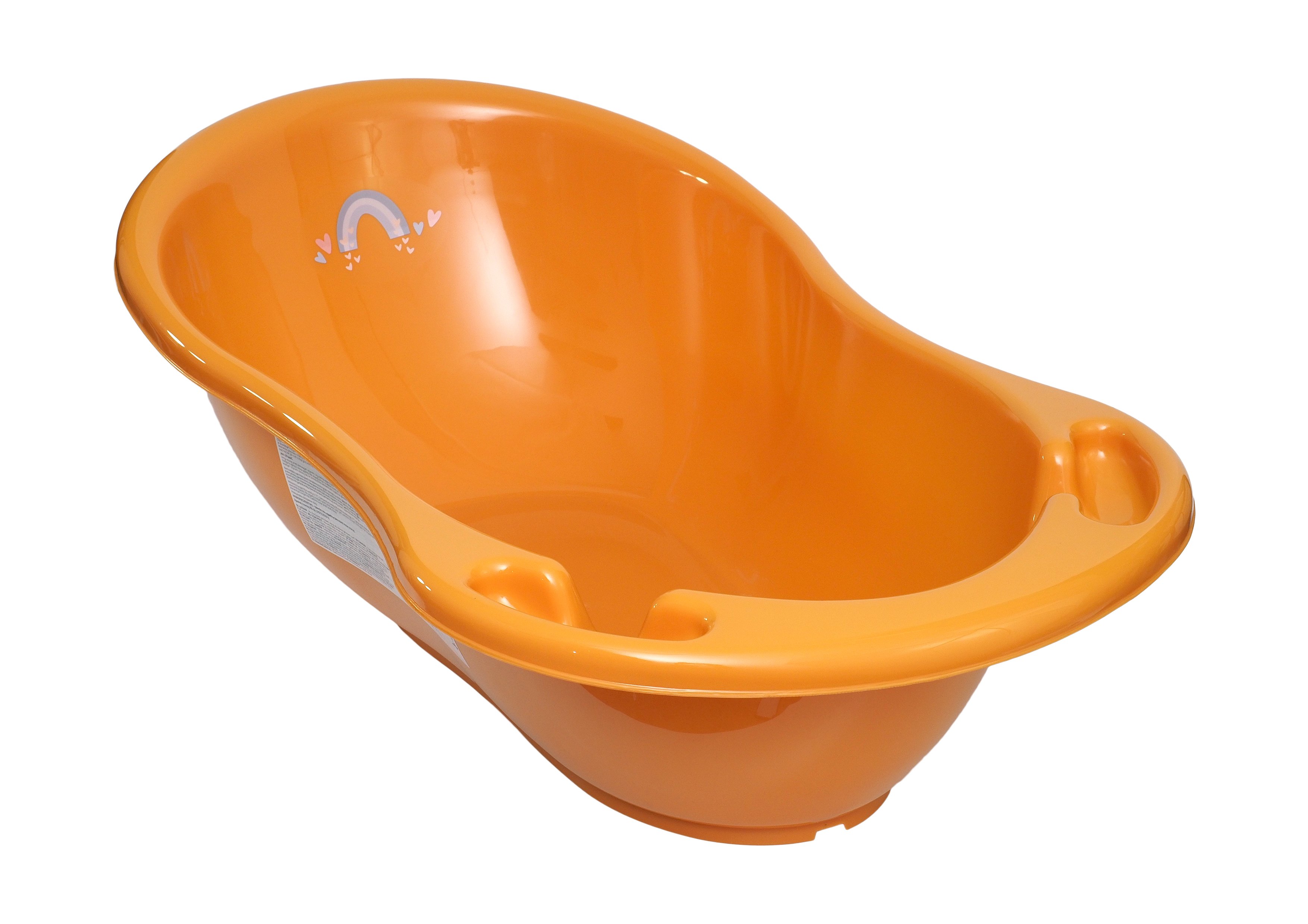 Bērnu vanna ar korķi 86 cm TegaBaby METEO mustard ME-004OD-166