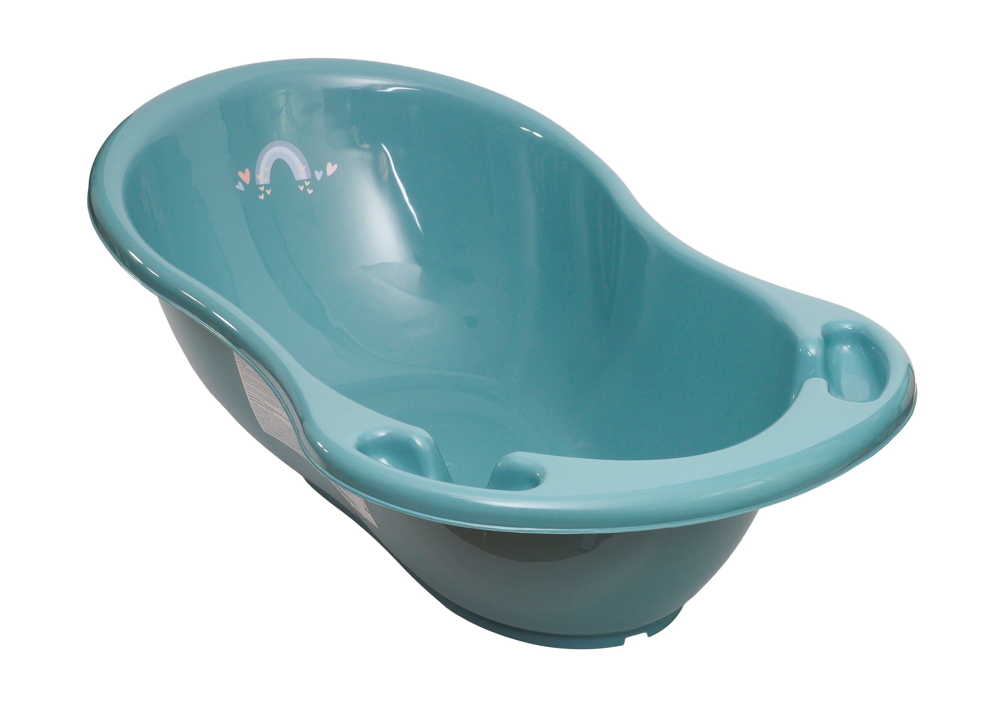 Bērnu vanna ar korķi 86 сm TegaBaby METEO turquoise ME-004OD-165