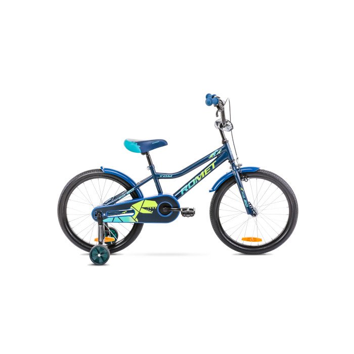 Bērnu velosipēds Romet Tom Green/blue 20 collas