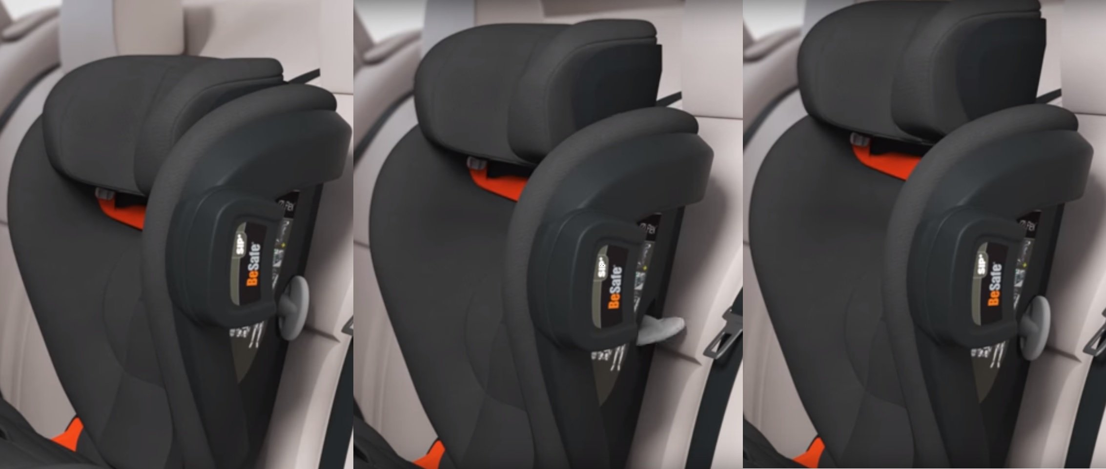 BeSafe Izi Flex Fix I-size Cloud melange Bērnu autosēdeklis 15-36 kg
