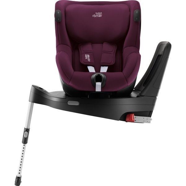Britax Romer Dualfix iSense i-Size Burgundy red + Flex iSENSE Base Bērnu autosēdeklis 0-18 kg