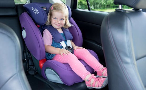 Britax Romer Evolva 1-2-3 SL Sict Storm Grey Bērnu autosēdeklis 9-36 kg