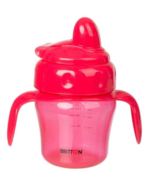 Britton Non-spill Soft Spout Cup Neizlīstoša krūze ar mīksto uzgali 150 ml