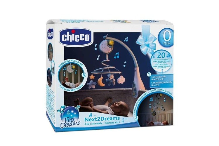 Chicco Next 2 Dreams Muzikālais karuselis gultiņai