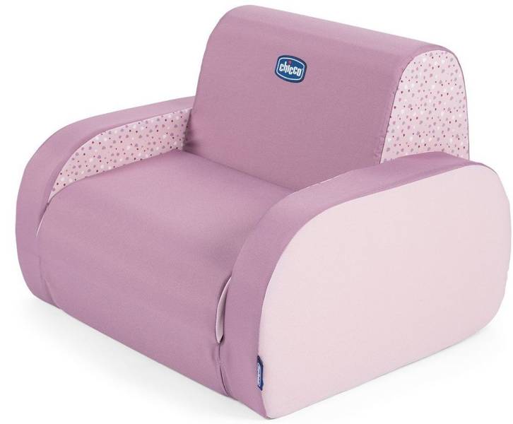 Chicco Twist 3in1 Lilac Bērnu krēsls-sēdeklis-dīvāns