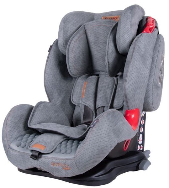 Coletto Sportivo Isofix Grey Bērnu autosēdeklis 9-36 kg
