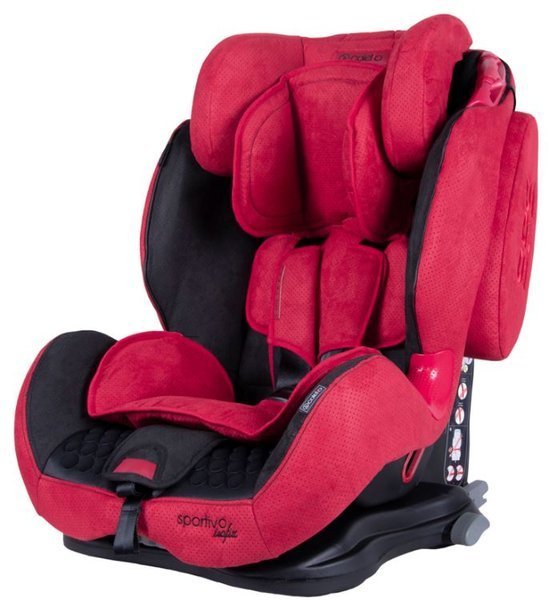 Coletto Sportivo Isofix Red Bērnu autosēdeklis 9-36 kg