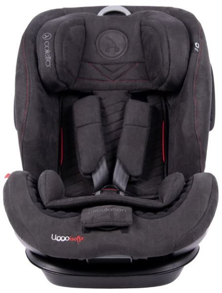 Coletto Uggo Isofix Black Bērnu autosēdeklis 9-36 kg