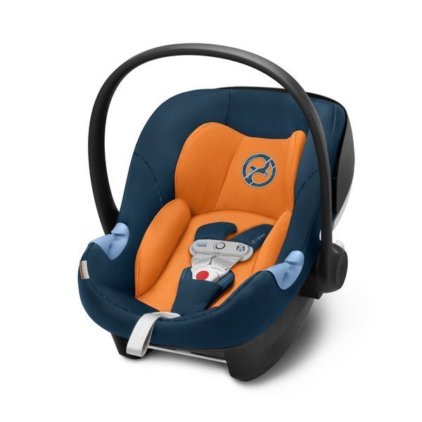 Cybex Aton M i-Size Tropical Blue + SensorSafe Bērnu autosēdeklis 0-13 kg