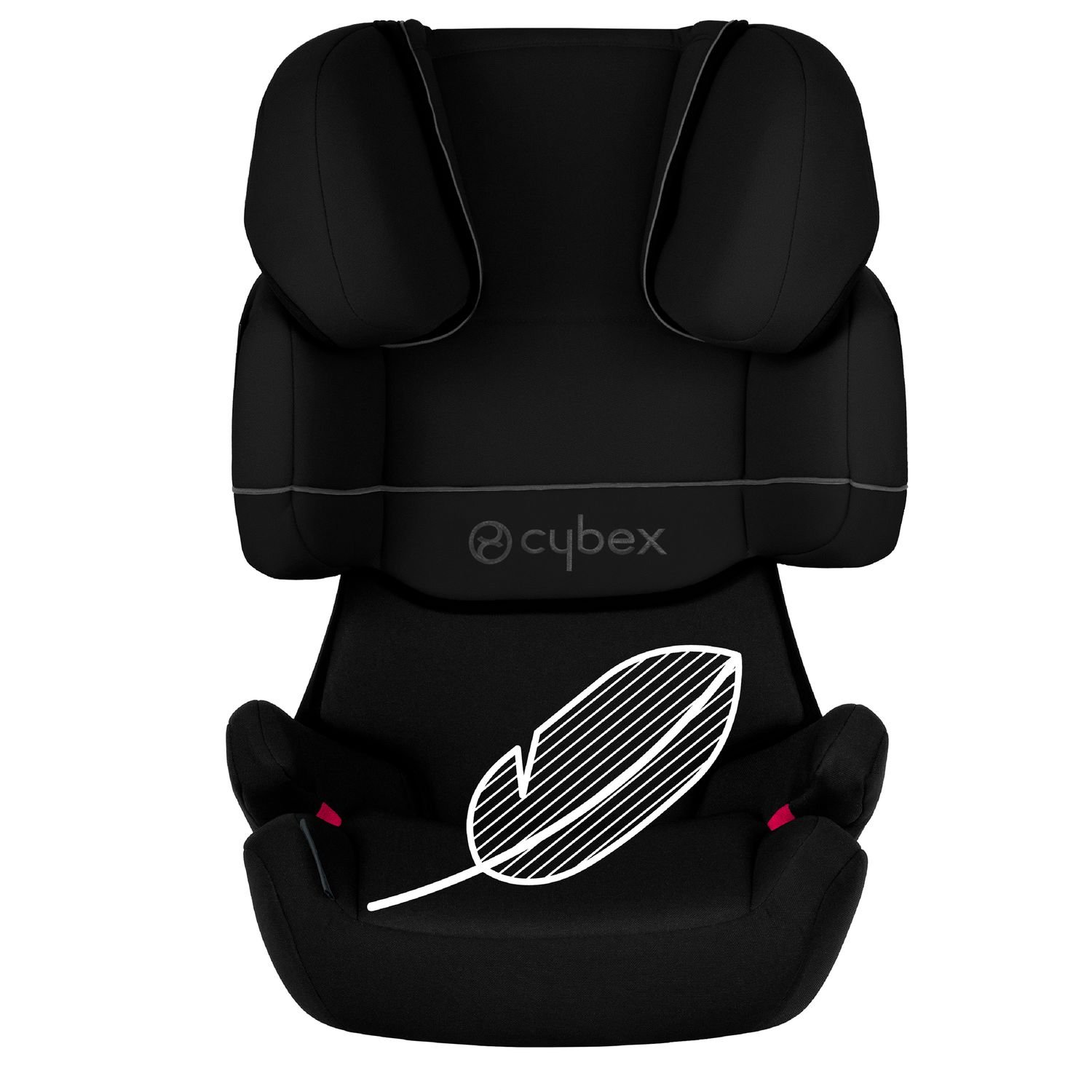 Cybex Solution X-Fix Pure black Bērnu autosēdeklis 15-36 kg