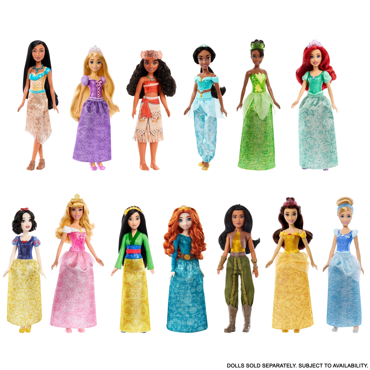 Disney Princess Fashion Core Doll Asst. Rapunzel Lelle HLW03