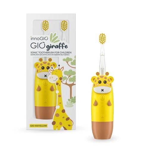 Innogio Giraffe yellow Elektriskā zobu birste 2-12 gadi