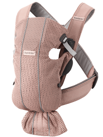 Ķengursoma BabyBjorn Baby Carrier Mesh Pearly pink 021001