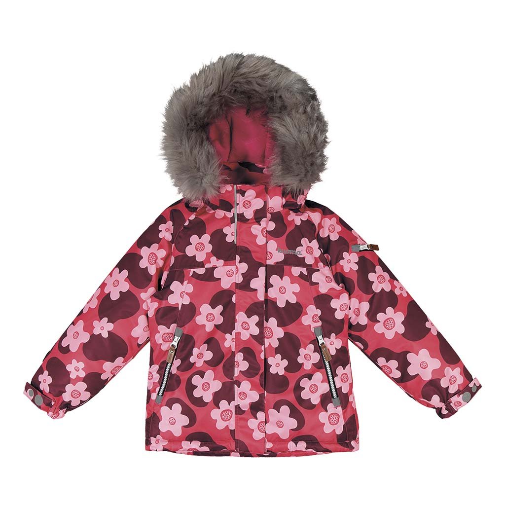 Kuoma Nea Pink Flower Bērnu ziemas jaka