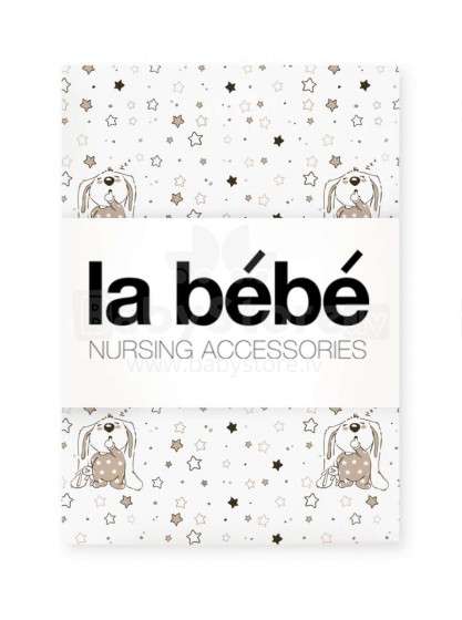 La Bebe Nursing Bunnies Bērnu kokvilnas virspalags 60x90 cm