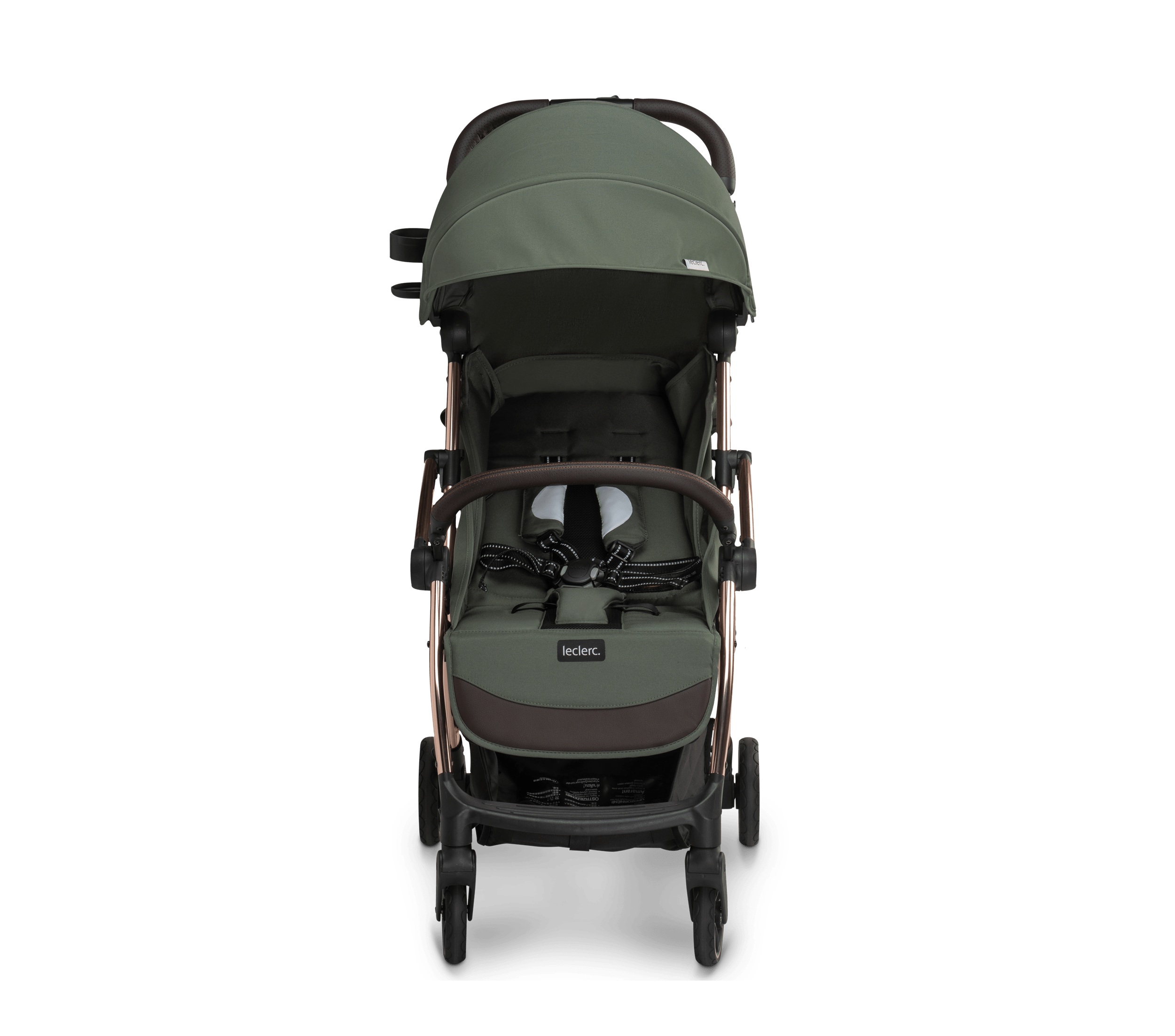 Leclerc Baby Influencer Army Green Bērnu rati 2in1