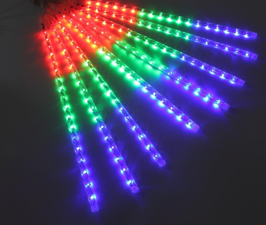 Ziemassvētku 8 LED 5 m virtene Meteoru lietus 2022 Multicolor 50 cm