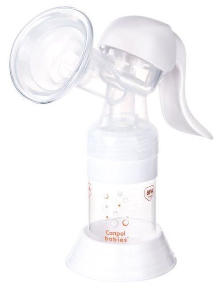 Manuālais piena pumpis Canpol Babies Basic 12/205