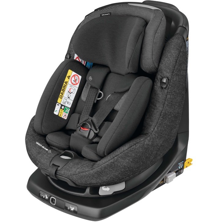 MAXI COSI AxissFix Plus Nomad Black Bērnu autosēdeklis 0-18 kg