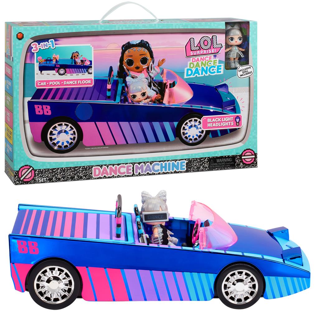 MGA LOL Surprise O.M.G. Dance Machine Car with Exclusive Doll