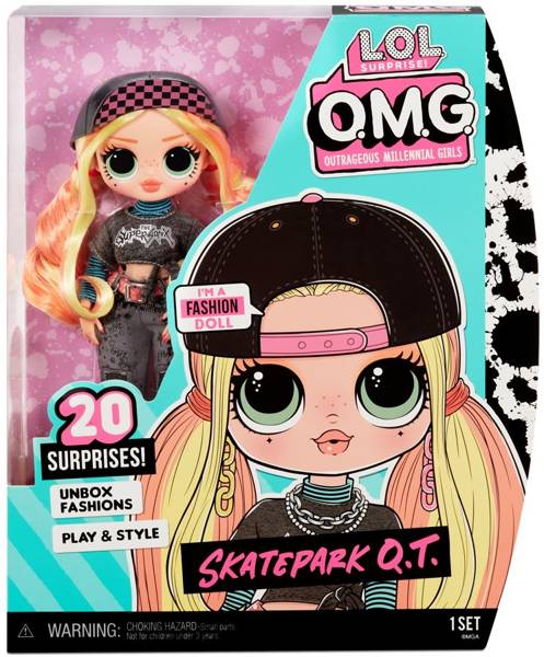 MGA LOL Surprise O.M.G. Series 5 Core Doll Skatepark Q.T.