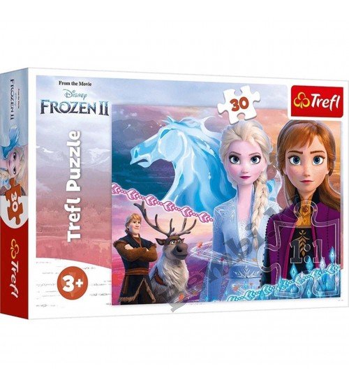 Puzzle 30 gb. 3+ TREFL Frozen 2 T18253