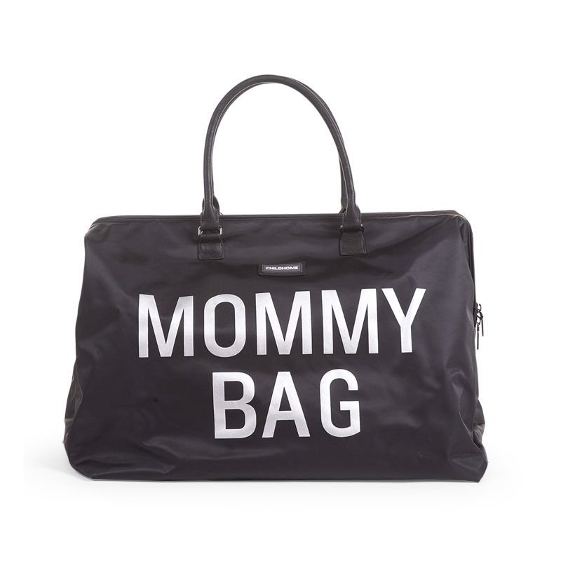Ratiņu soma CHILDHOME Mommy Bag big black