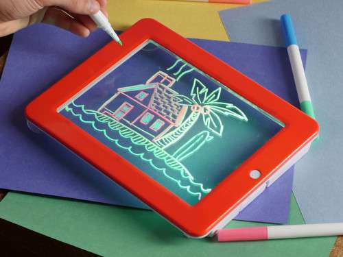 TLC Baby Magic Pad Deluxe Zīmēšanas tāfele ar gaismas efektiem
