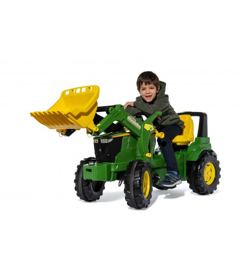 Traktors ar pedāļiem ar kausu RollyFarmtrac Premium II John Deere 7310R (3 - 8 gadiem)