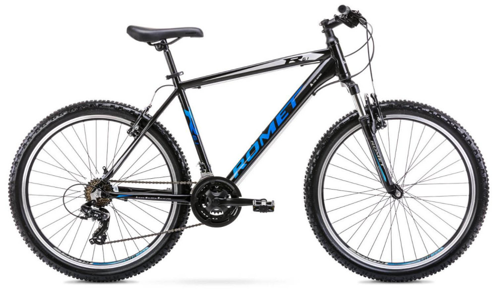 Vīriešu velosipēds Romet Rambler R6.1 26" 21XL black/blue