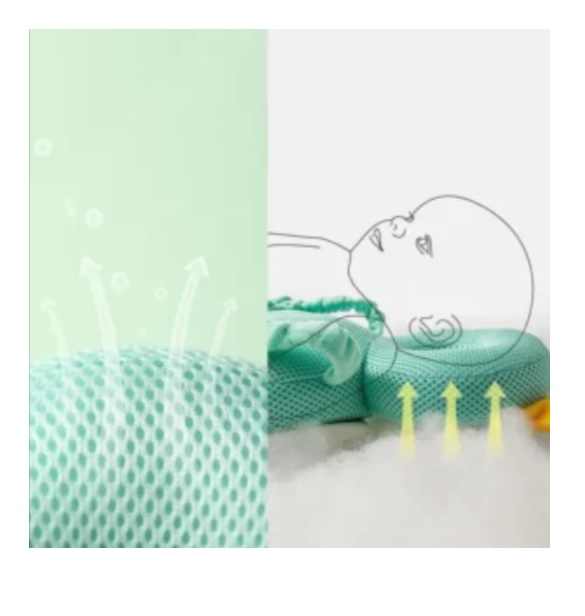 Amortizējošs aizsargspilvens Arilo Unicorn blue