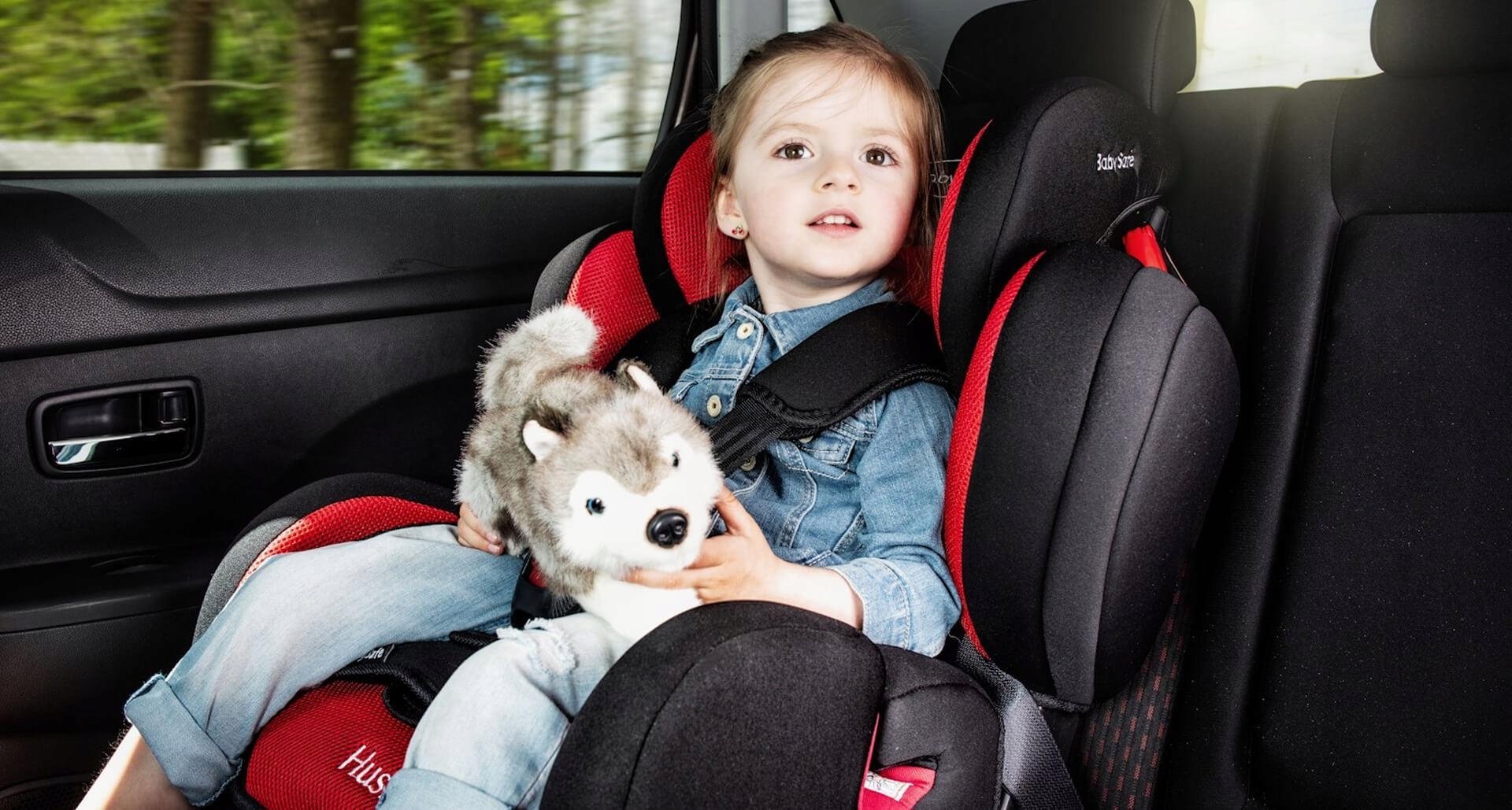 BabySafe Husky Black Bērnu autosēdeklis 9-36 kg