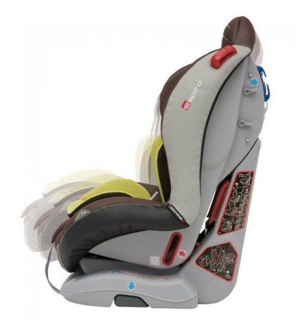 Bērnu autosēdeklis 0-25 kg Espiro DELTA Graphite