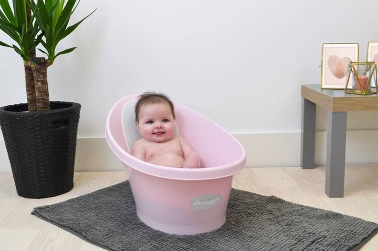 Детская ванна Shnuggle Bath Baby Grey
