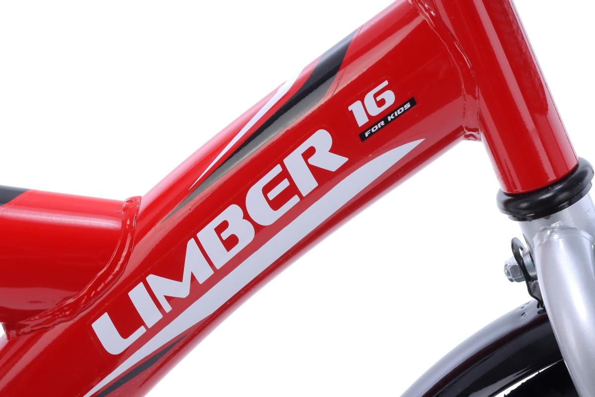 Детский велосипед Romet Limber Black/Red/Blue 16 collas